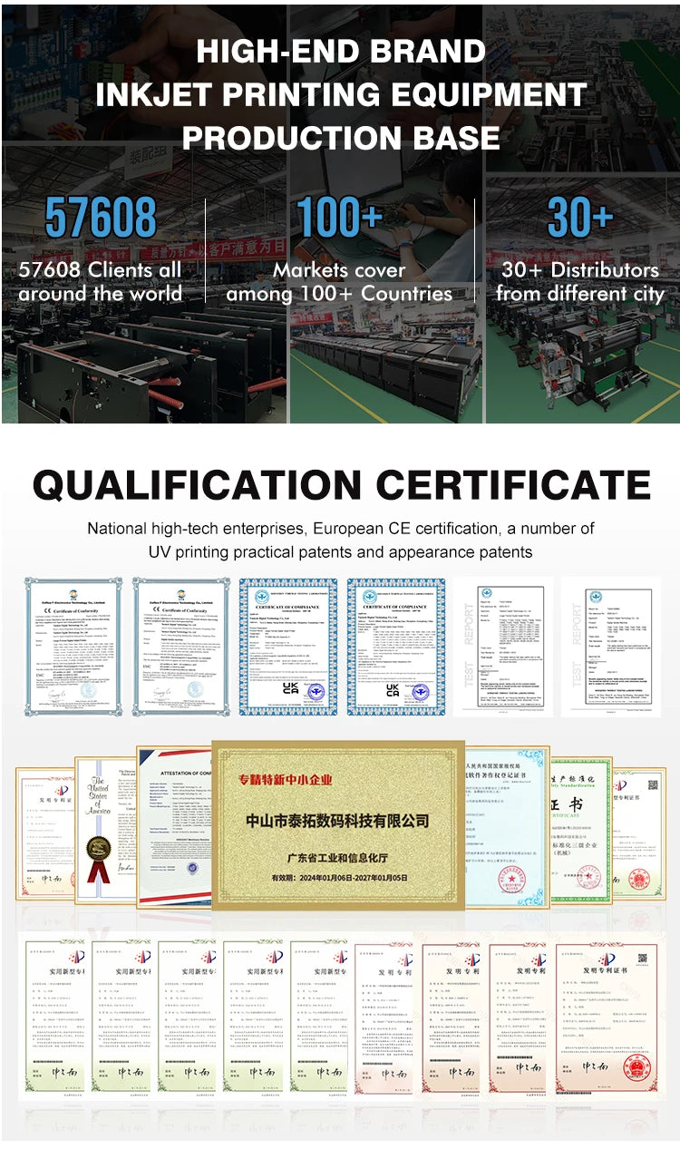 Powder Shaking with Purifier DTF Printer T-shirt Printing Machine DTF Printer Double Epson Head.