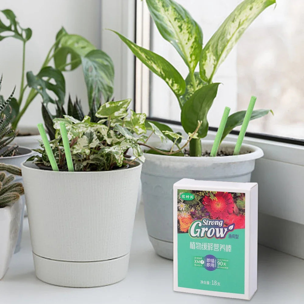 Plant Nutrition Bars Nitrogen Phosphorus Potassium for Healthy Growth of Plant Fruit Vegetables Flowers Compound Fertilizer