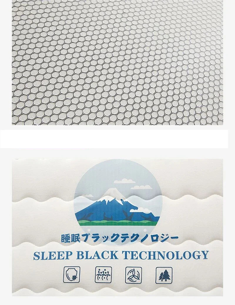 Mattress Topper  Knitted Cotton Soft Foam Tatami Mattresses Intercalated Latex Thickened Sponge Cushion Folding Mattresses Mat