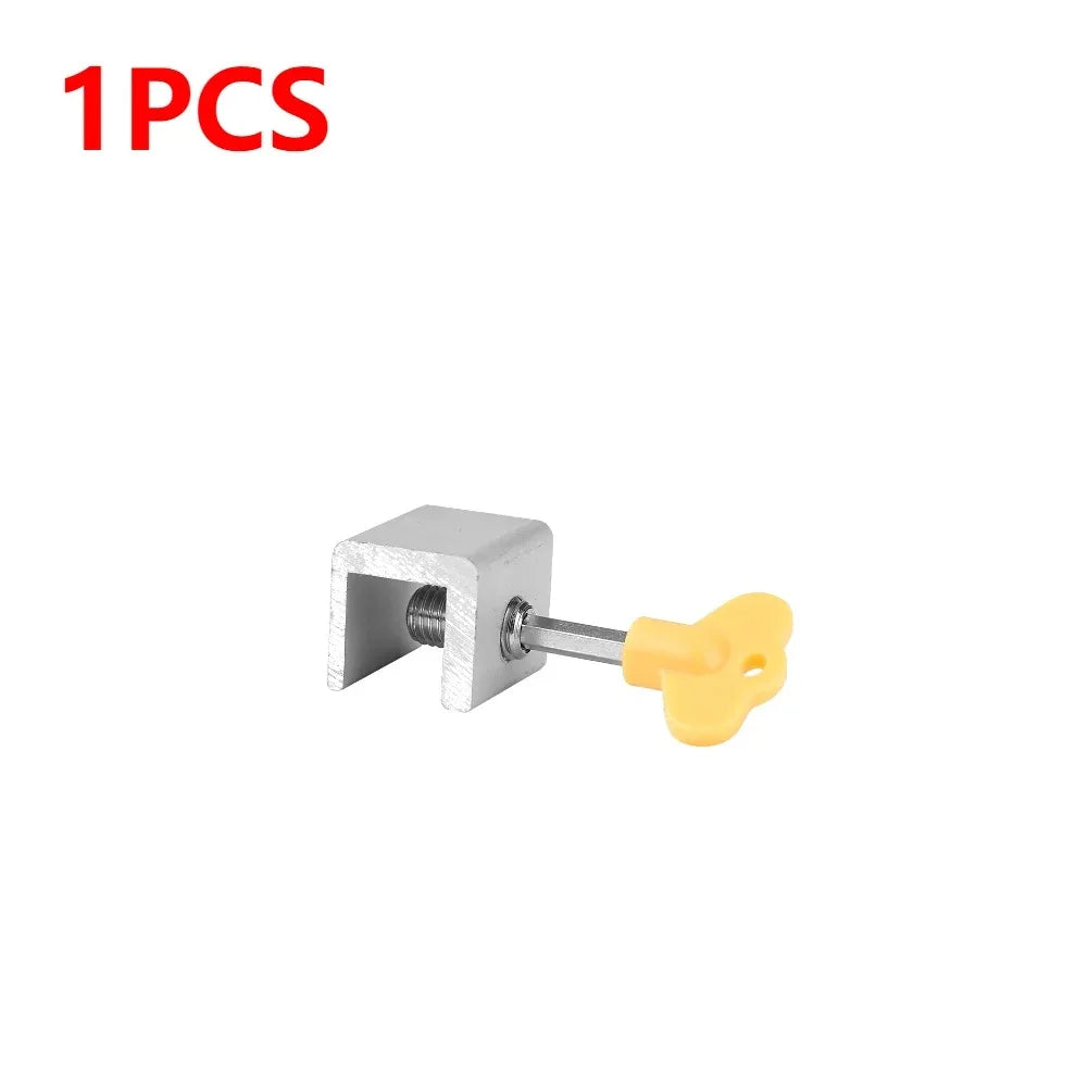Sliding Sash Stopper Cabinet Locks Straps Doors Security Anti-theft Lock Window Sliding Door Baby Kids Child Safety Doors Lock