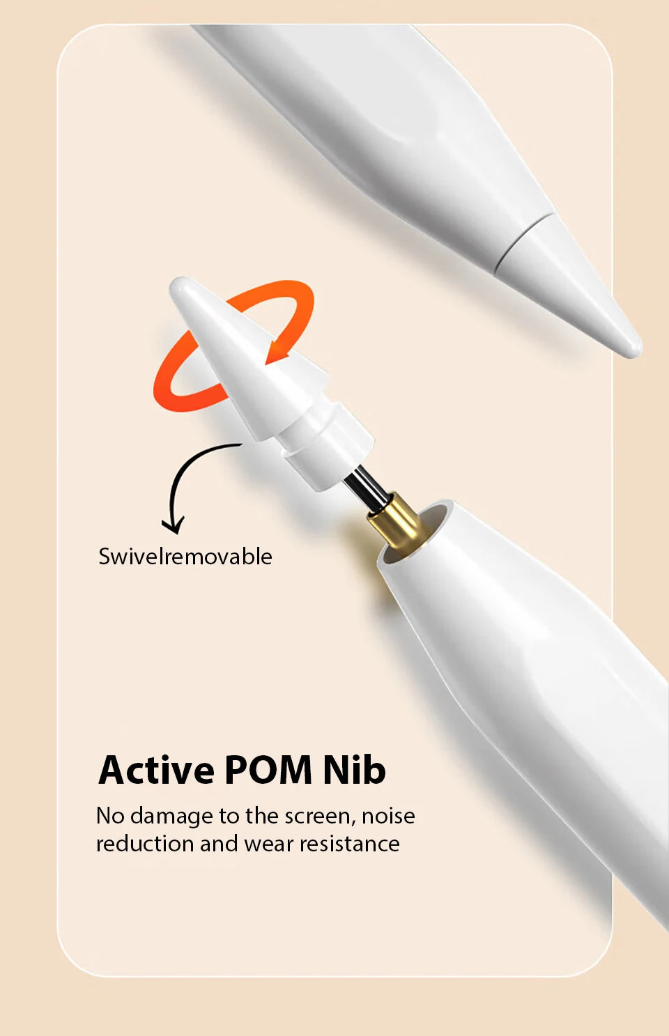 Stylus For Android, iOS, Windows, IPad, Apple Pencil Accessories, Universal Stylus For Tablets And Phones