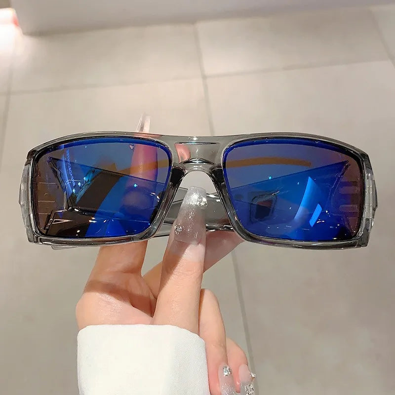 Sunglasses For Men Square High Quality Driving Shades Cycling Sunglasses For Bicycle Outdoor Fishing Hiking Cycling Glasses