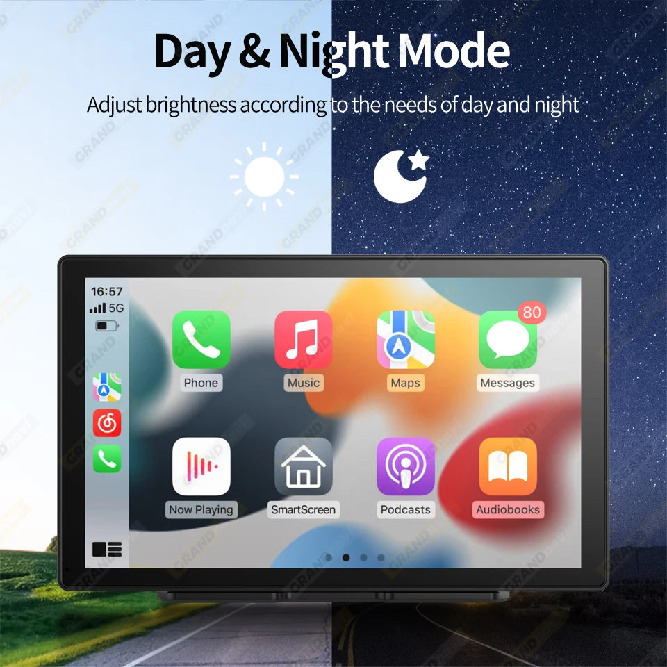 Universal 9 Inch Car Radio Multimedia Video Player Wireless CarPlay Android Auto For VW Nissan Toyota Car Audio Touch Screen