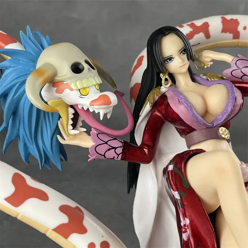 One Piece Figure Empress Snake Explosive Clothes Nine Snakes Boya Hancock Sitting King Qiwuhai Trendy Figure Model Decorative