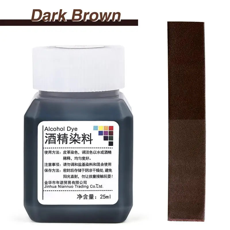 24 Color Leather Alcohol Dye Complete Set Of Diy Handmade Leather Cow Leather Dye Vegetable Tanned Leather Dye Alcohol Dye Water