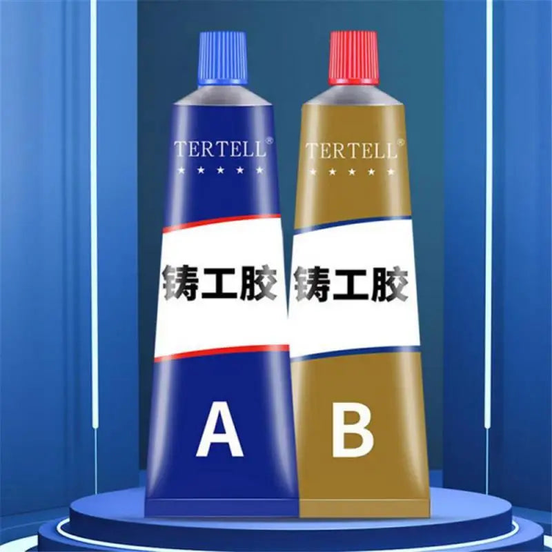 2-10pcs A+B Glue Metal Repair Agent Casting Adhesive Industrial Repair Agent Metal Casting Iron Crackle Defect Welding CastAgent