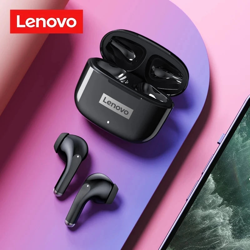 Upgraded Lenovo LP40 Pro TWS Earphones Wireless Bluetooth 5.1 Sports Noise Reduction Earphones Touch 250mAH Headset