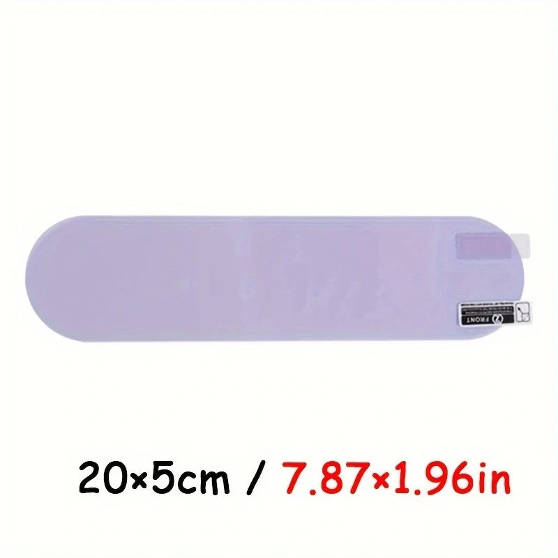 Anti-glare Car Interior Mirror Film Rearview Mirror Anti Fog Film Auto Night Reversing Glare Protection Sticker Accessories