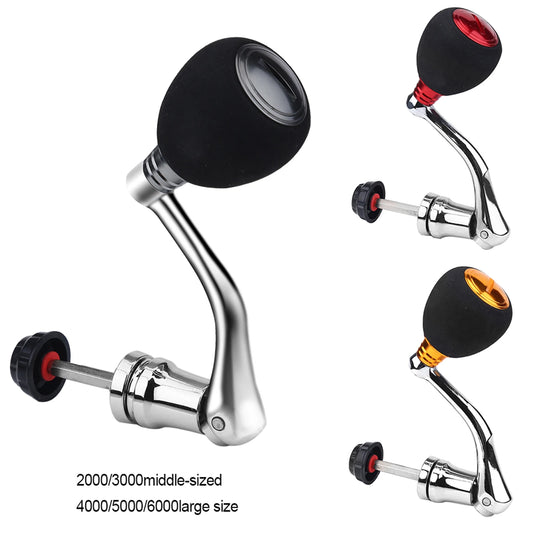 Reel Replacement Power Handle Metal Rocker Arm Grip for Spinning Fishing Reel