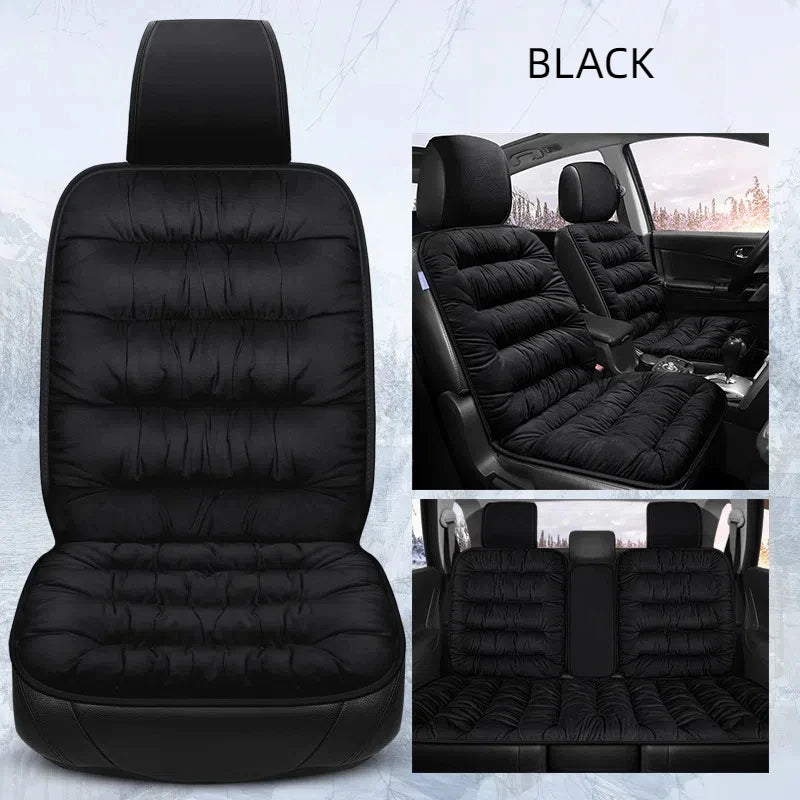 Car Seat Cushion Seat Cover General Front Rear Full Set Down Feather Breathable Protector Mat Pad Auto Accessories for Most Cars