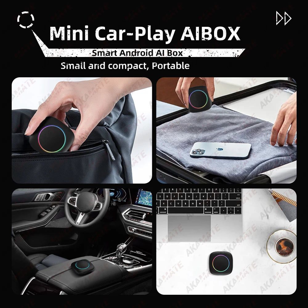 Wireless CarPlay for BMW ID6 ID7 ID8 ID9 OEM Wired to Wireless Android Auto AI Box Intelligent System Android 13 4+64GB 8+256GB