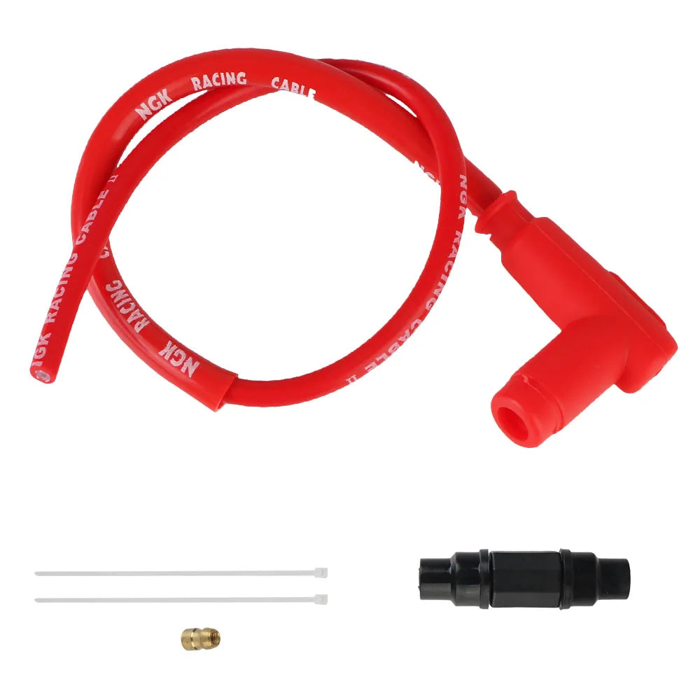 Lridium Cable Spark Plug Motorcycle lgnition Coil Universal For Dirt Bike Racing Go Kart ATV Scooter Moto