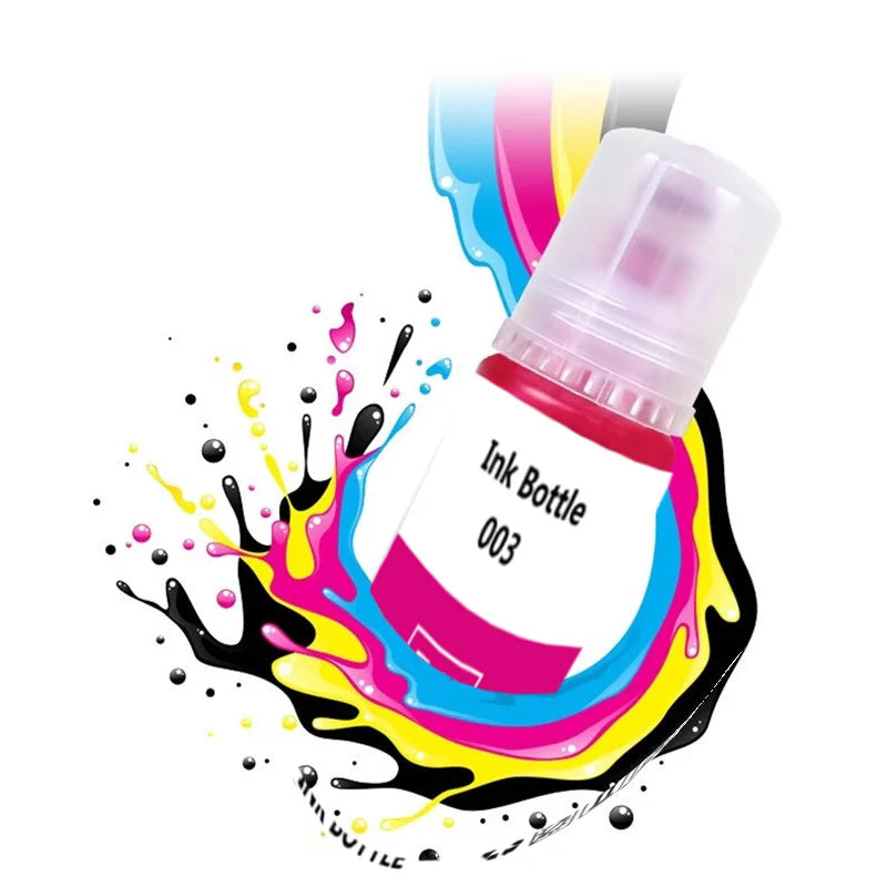 Dye Ink 003 Refill Compatible The Ink Bottle For Epson L3110 003 3110 3100 3101 3110 3150 5190 Printer