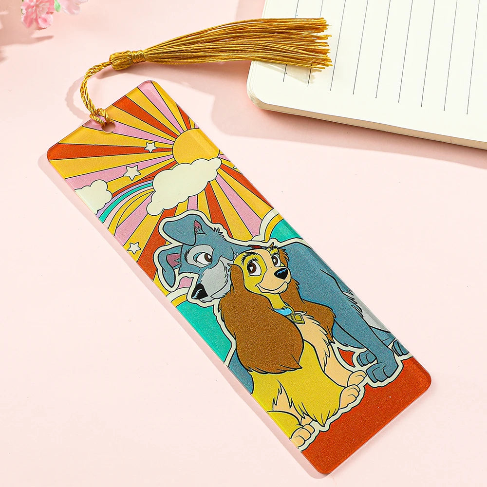 Yellow puppy bookmark, simple and portable, student birthday gift or anniversary gift.