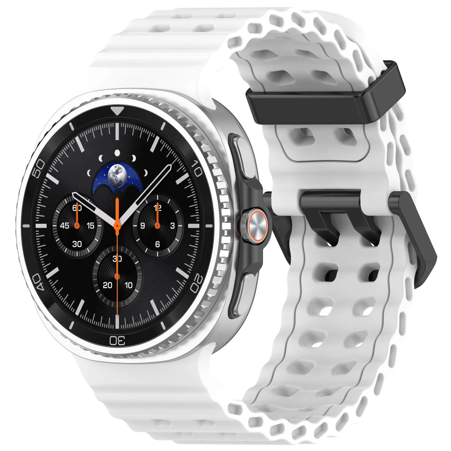 Ocean Band for Samsung Galaxy Watch 8 Classic 46mm/8 44mm 40mm Silicone Sports Breathable Correa Bracelet Galaxy Watch8 Strap