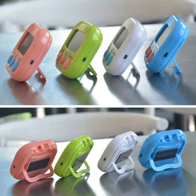 Multi-Function Electronic Timer, Big LCD Display The Loud/Silent Switch Countdown Timer, In Break Time, Cooking, Gym, Meeting
