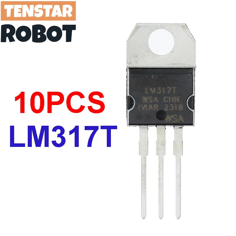 10pcs LM317T L7805 IRF640 IRF740 IRF840 IRFZ44N IRF3205 Transistor TO-220 Voltage Regulator L7805CV MOSFET IRF640N