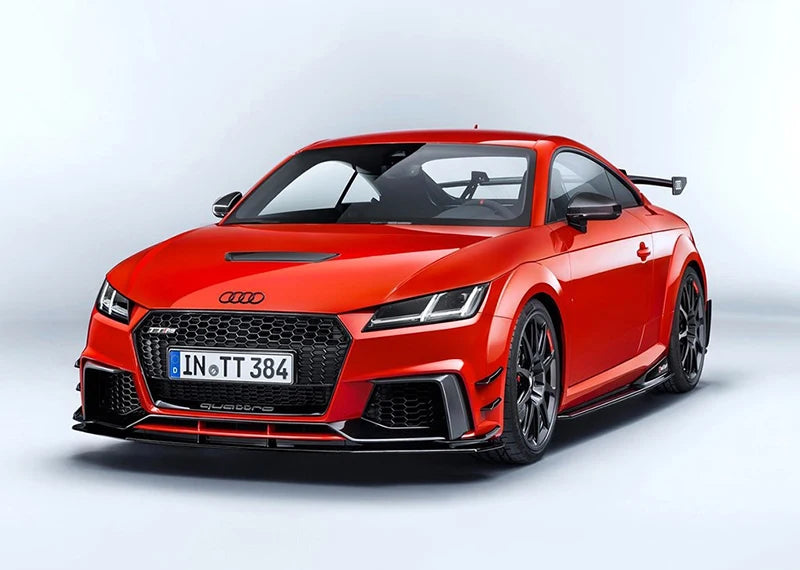 Carbon Fiber Glossy Black Replacement Rearview Side Mirror Cover Cap For Audi TT TTS RS TTRS MK3 8S 15-23 R8 2016-23 Replacement