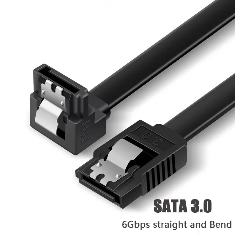 High speed SATA 3.0 hard drive data cable, solid-state, serial data cable, flexible SATA, fast transfer, 39cm