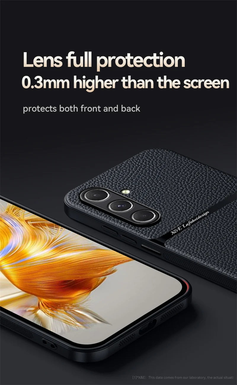 PU Leather Magnetic Case for Samsung Galaxy M35 A16 A36 A56 A15 5G A25 A35 A55 Protective Cover Hard Shell Coque Fundas