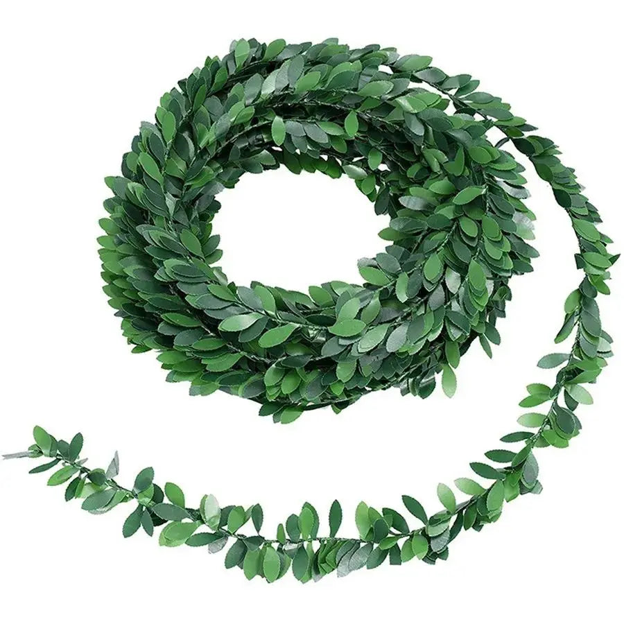 Artificial Ivy Fake Leaf Wreath 7.5Meter Plant Vines Home Wedding Christmas Outdoor UV protection Garden Festival DIY Decoration
