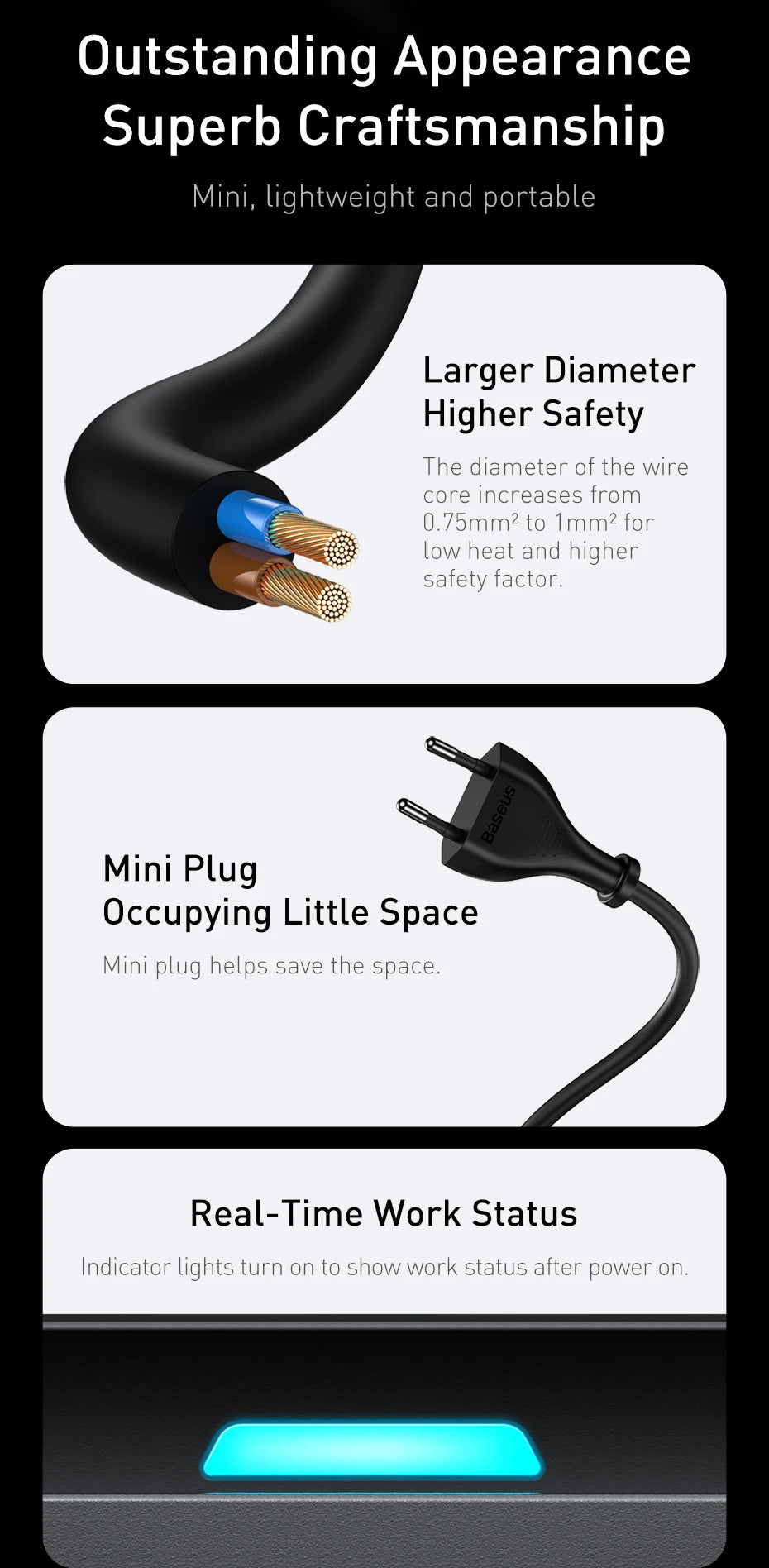 Baseus GaN3 100/ 65W Desktop Charger Quick Charge QC 3.04.0 USB C Type C Phone Charger For iPhone15 Huawei Xiaomi MacBook Laptop