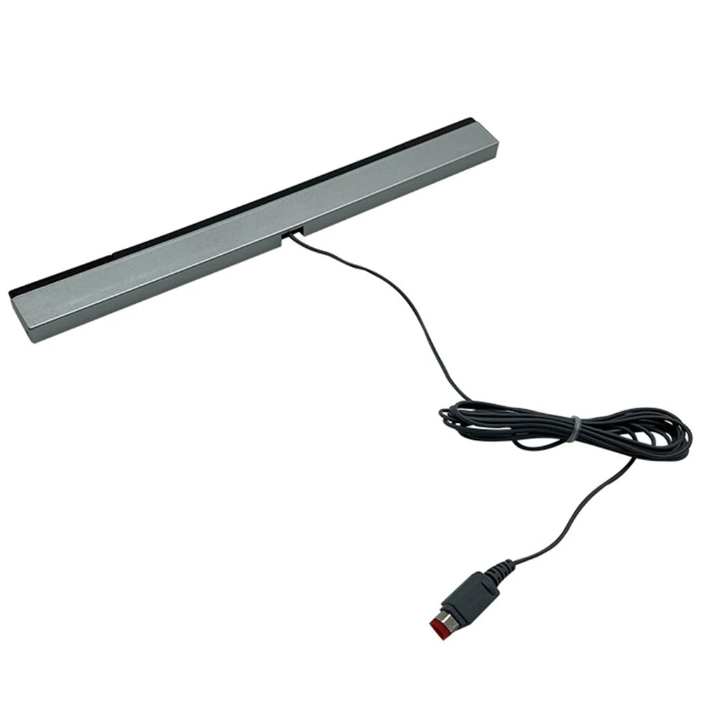 Wired Motion Sensor Receiver with Extension Cord Wired Infrared Ray Sensor Bar USB Plug Wired Motion Sensor Bar for Nintendo Wii