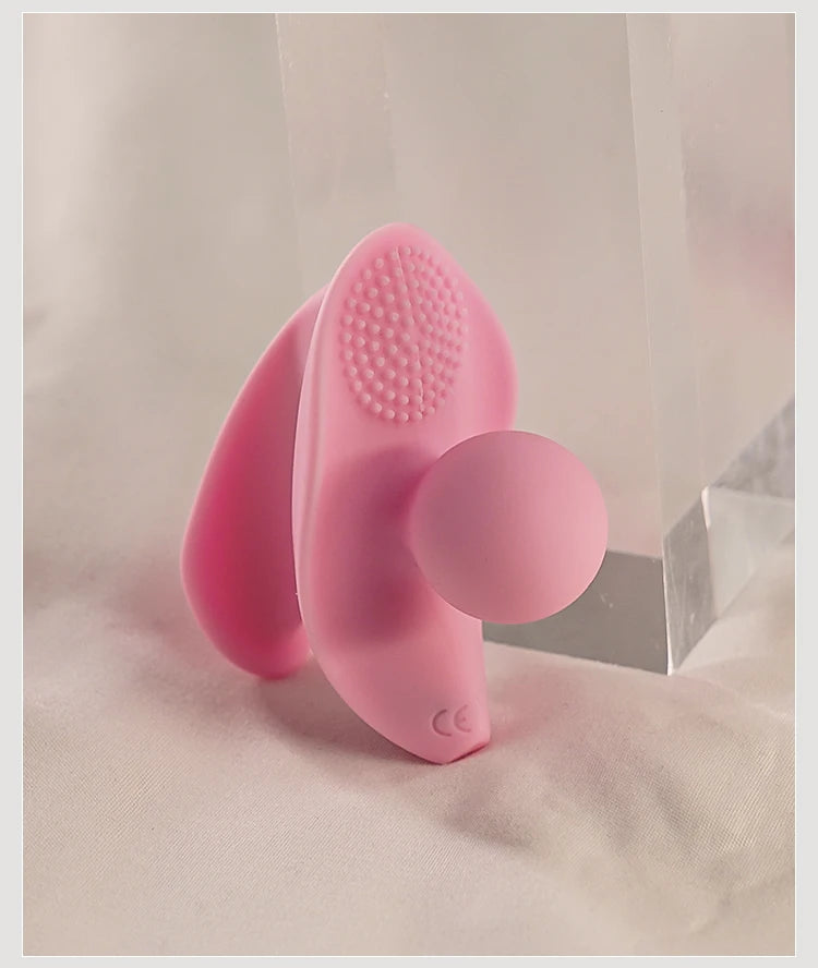 JIUUY Invisible Wear Vibrators for Women Massager Vibrates Clitoris G Spot Jump Egg Sex Products Sextoys Adult Toy