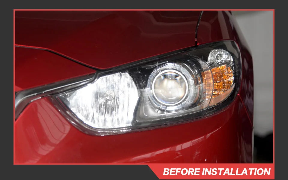 Auto Parts For Mazda 6 Atenza Headlights 2013-2016 latest Styling LED Daytime Lights Dual Projector Car Accesorios Modified