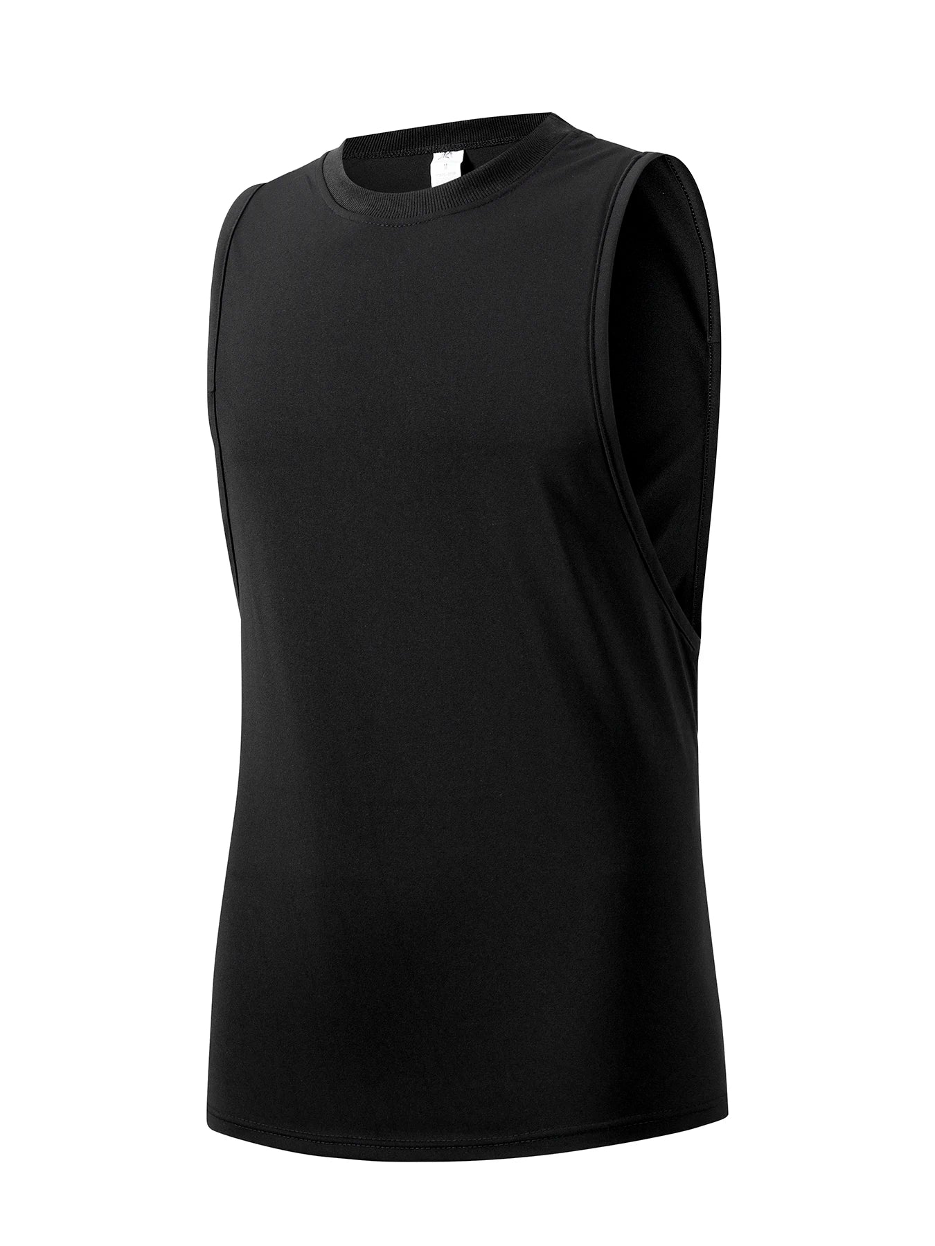 3-Piece Men's Sports Tank Top Solid Color Simple Sleeveless Slim Vest Men Quick Dry Fitness Basketball Running Training T-shirt