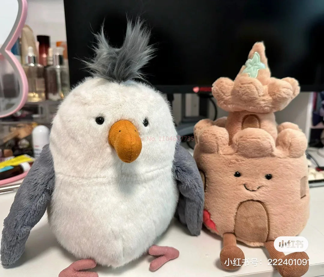 30cm Jelly Cat Castle Plush Doll Stuffed Doll Cute Fun Shop Soothing The Doll Decor Valentine'S Festival Birthday Gift