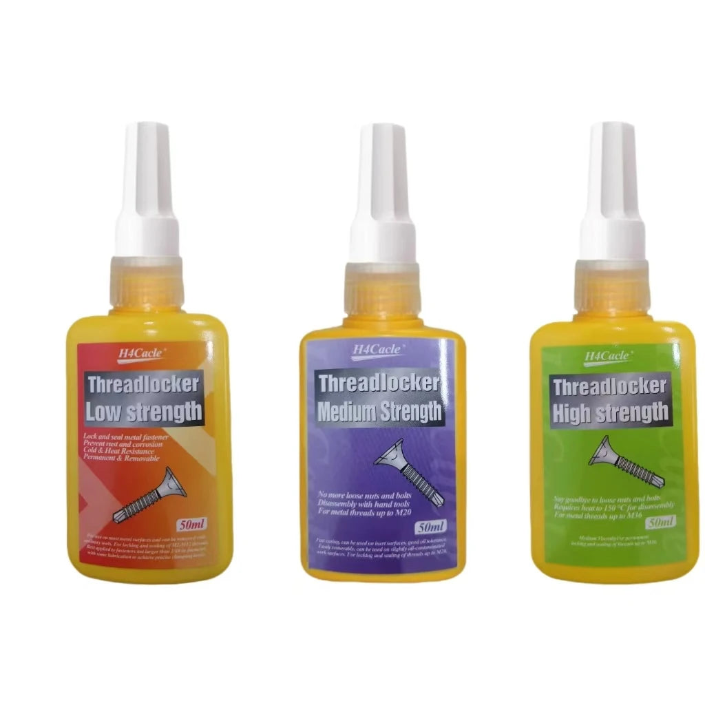 50ml Threadlocker Anaerobic Glues Anti Loose Screw Glues Fastening Sealant Quickly Cured Thread Locking Agent Sealant for Screws