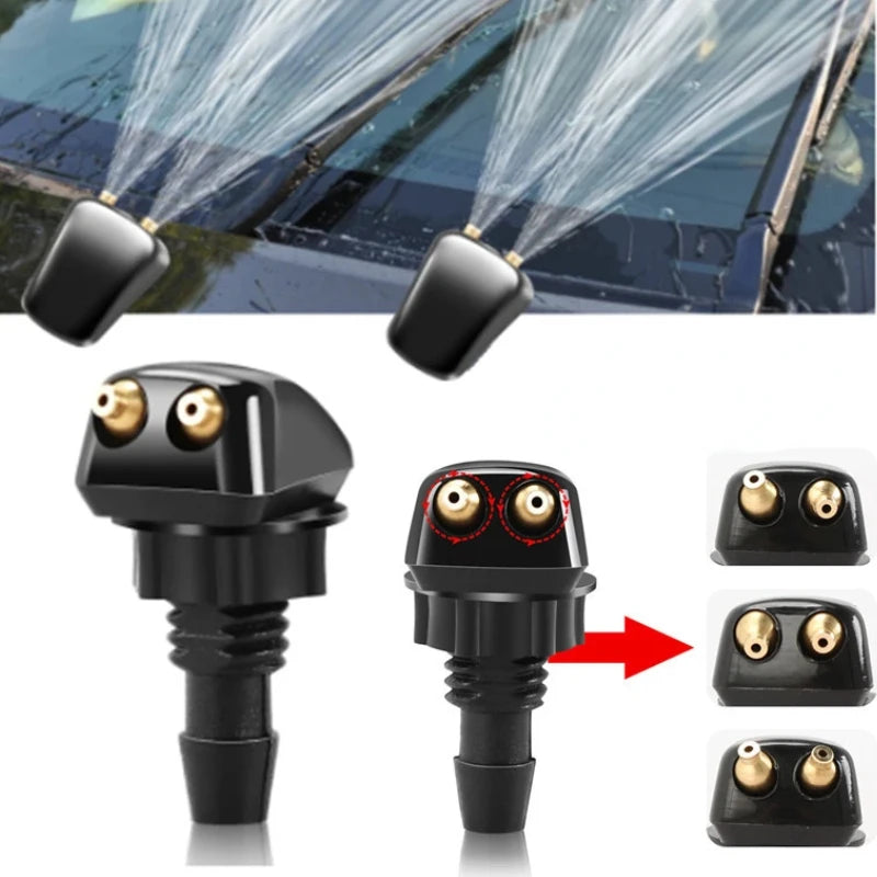 Car Models Car Dual Holes Windshield Washer Nozzle Wiper Water Spray Jet for TOYOTA REIZ PRIUS COROLLA VIOS LAND CRUISER PRADO