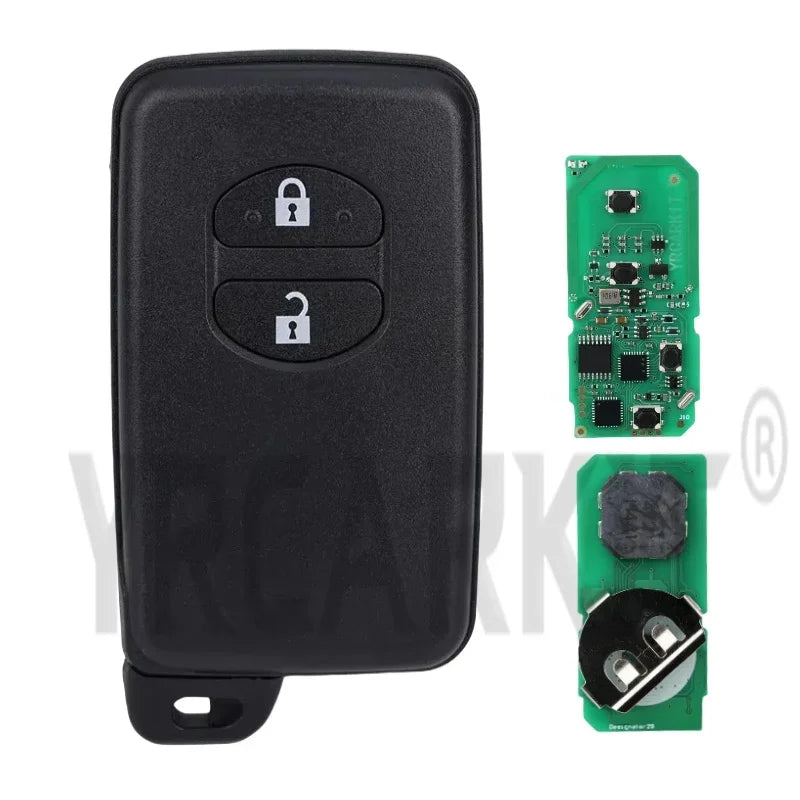 For Toyota Venza Prius C Prius V 4Runner 2009-2018 314.3MHz HYQ14ACX Board: 271451-5290 Smart Card Remote Key Fob Keyless Entry