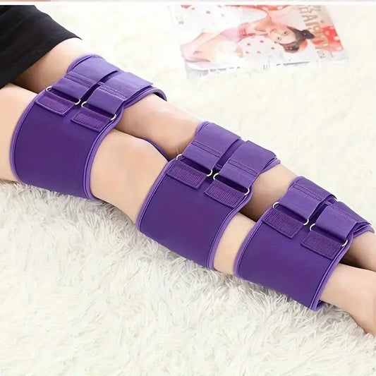 3pcs Knock Knees Straightener Straps - Professional Legs Straightening Belts For Adults - Improve Posture & Correct Leg Alignmen