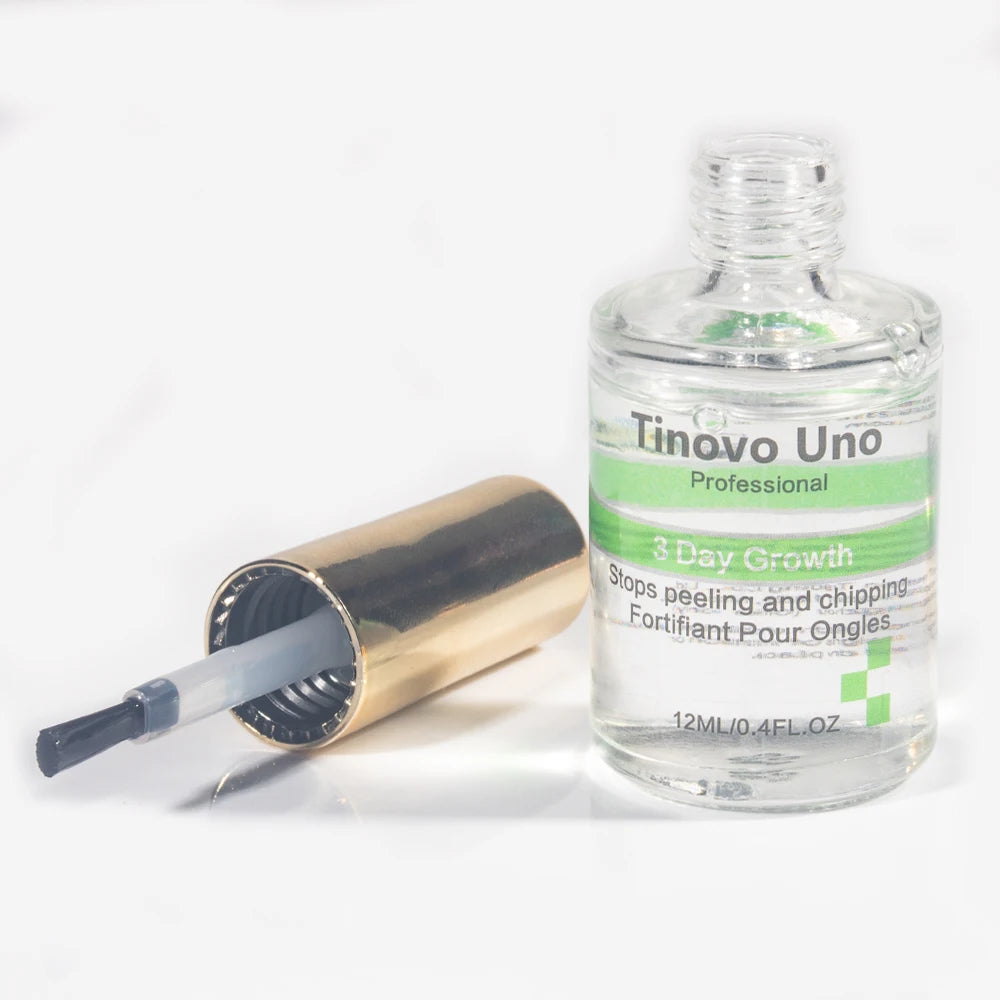 Tinovo Uno 3 Day Nail Growth Treatment Fast Keratin Nail Hardener Strengthener for Repair Brittle Thin Nails Manicure Care Tools
