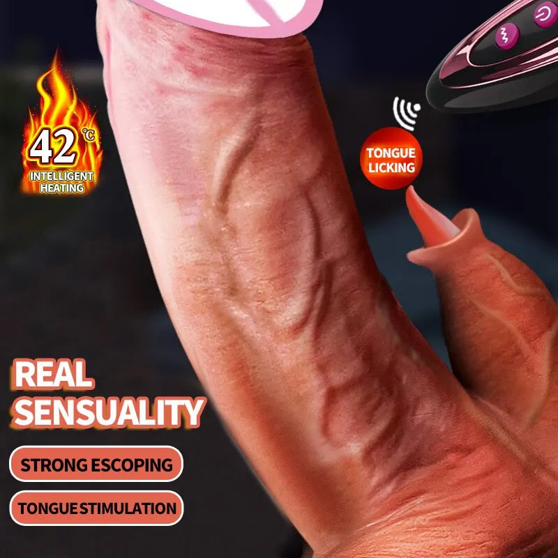 JIUUY Soft Sliding Penis for Women Realistic Dildo With Strong Suction Cup Female Vagina Masturbator Couple Adult Sex Toys