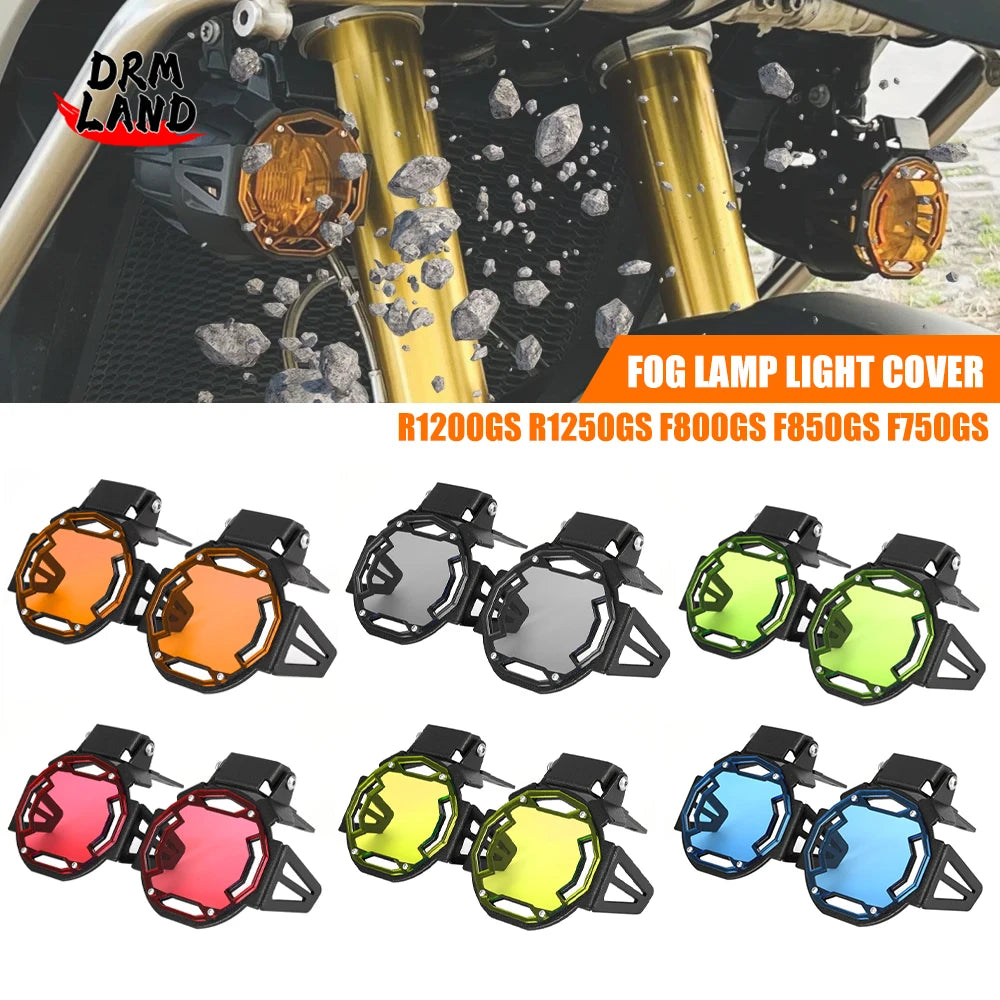 For BMW R1250GS R1250 R 1250 GS ADV Adventure 2018 2019 2020 2021 2022 Motorcycle Fog Lamp Light Cover Guard Grille Protector