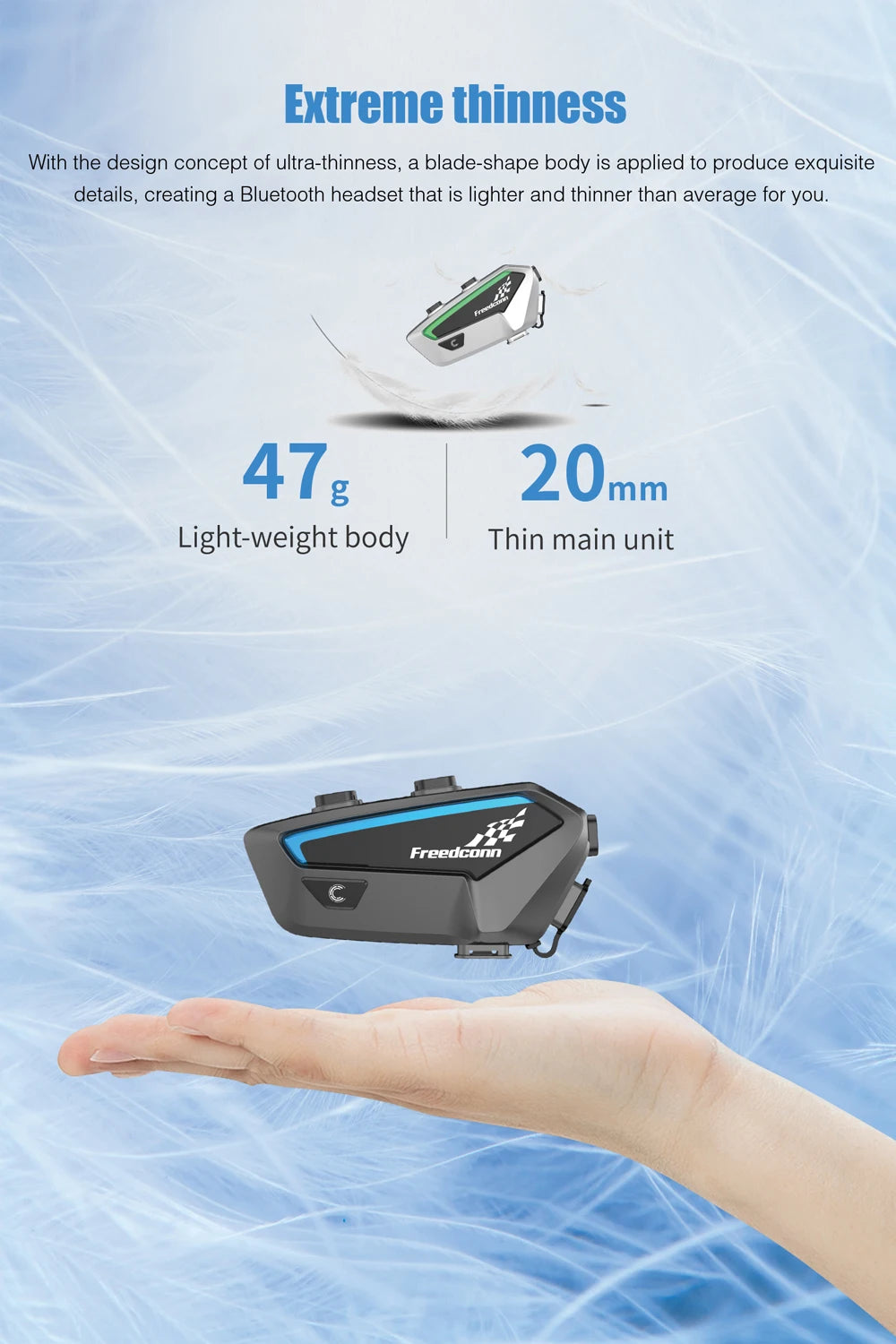 Motorcycle Intercom Bluetooth Helmet Headset Freedconn FX 10 Riders Pair Other Brands Motorbike Interphone Speaker Communicator