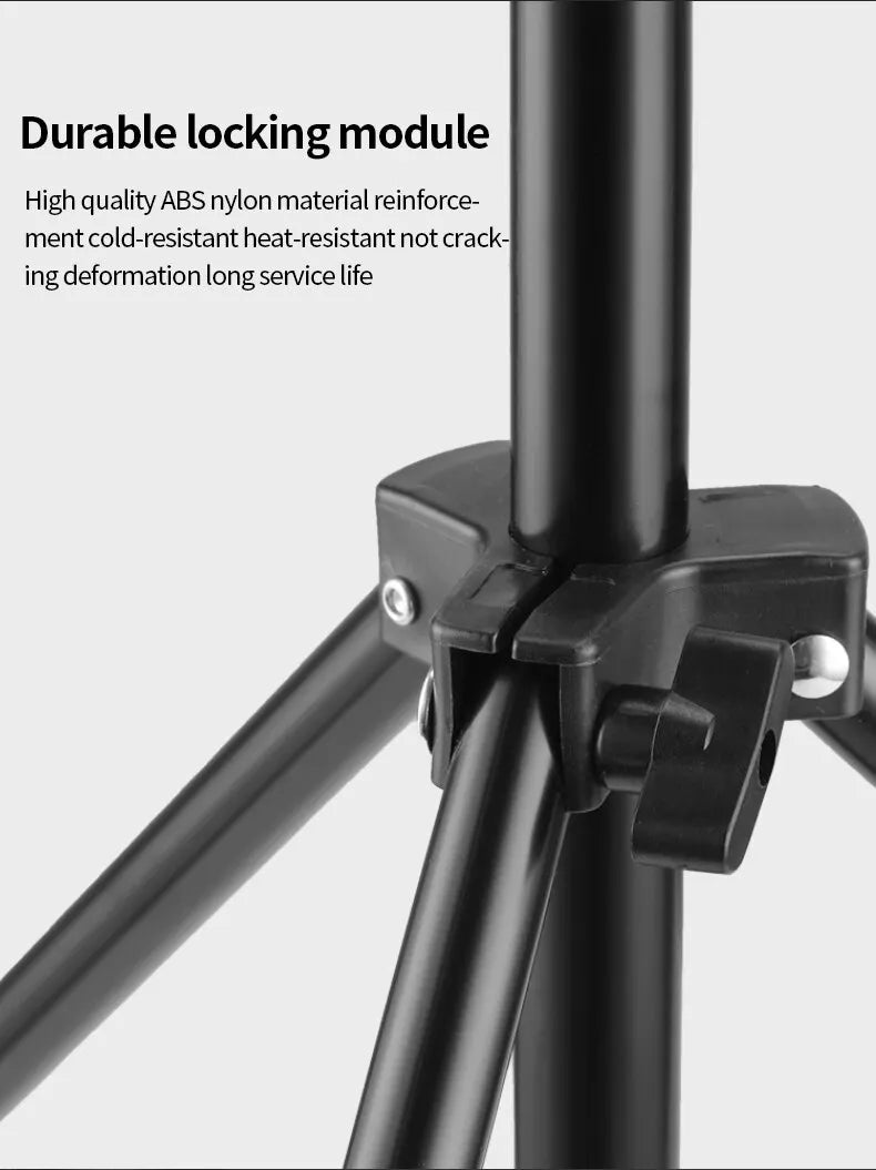 Live Broadcast Tripod Landing Type Camera Anchor Selfie Light Frame Metal Thermometer Holder