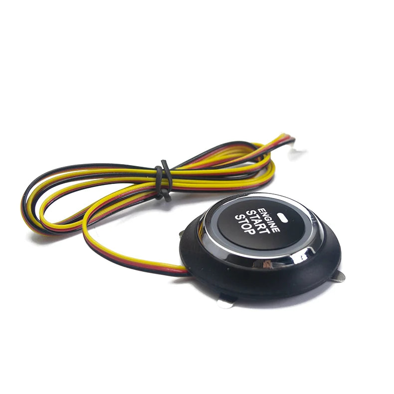 Universal 12V  Car Engine Start Stop Push Button Entry Ignition Starter Switch Keyless Start System Replacement Button