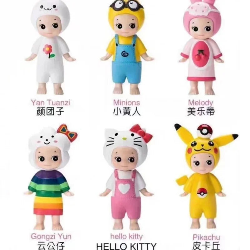 Sonny Angel Harvest Series Blind Box Hellokitty Mymelody Kawaii Hippers Anime Figures Surprise Guess Bag Mystery Box Toys