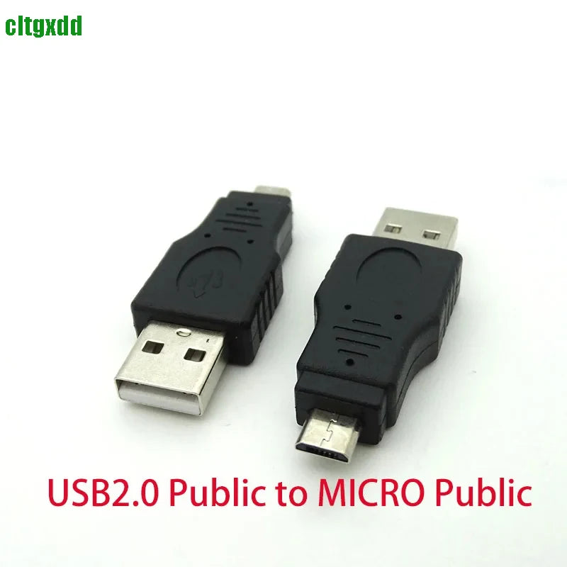 Cltgxdd USB 2.0 Adapter Adapter Mini 5P To A Male Female Micro To USB Android Data Side T Port Converter Selector Connector