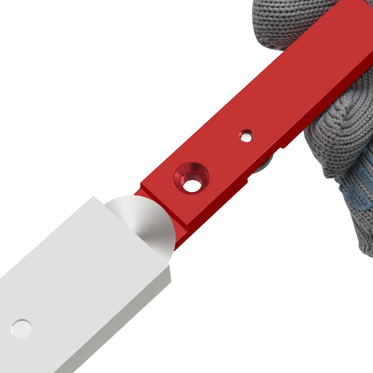 T Tracks Hardware Red Woodworking T Slot Slider Practical Pusher Modification Metal Miter Tool Bar Limit