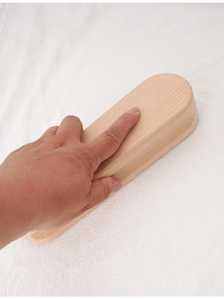 Household Sewing Seam Roller Push Cloth Wheel Solid Wood Cloth Wheel Press Bone Pen Quilting Tool Set Sewing Supplies