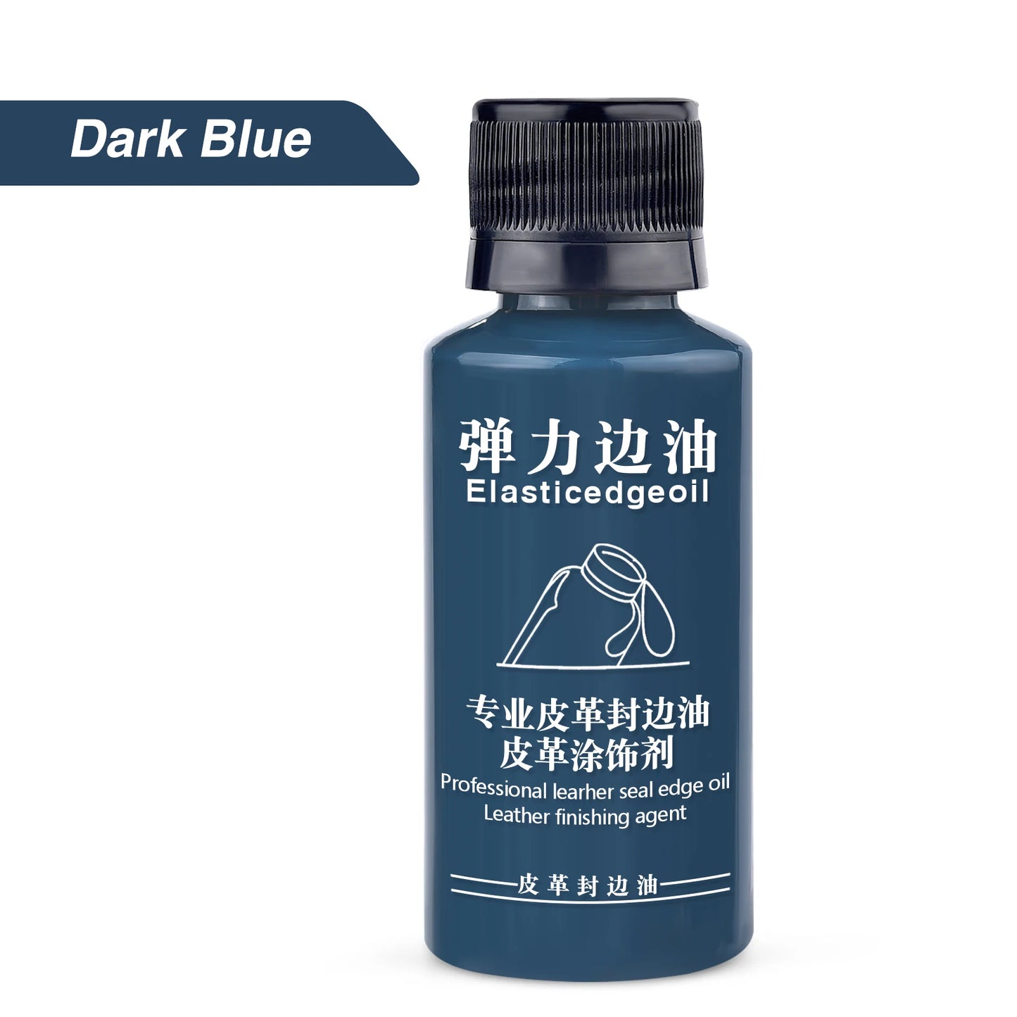 30ml Leather Edge Repair Paint Oil Dye Dressing Color Finish DIY Craft Leather Shoe Bag Coats Leather Elastic Edges Pigment