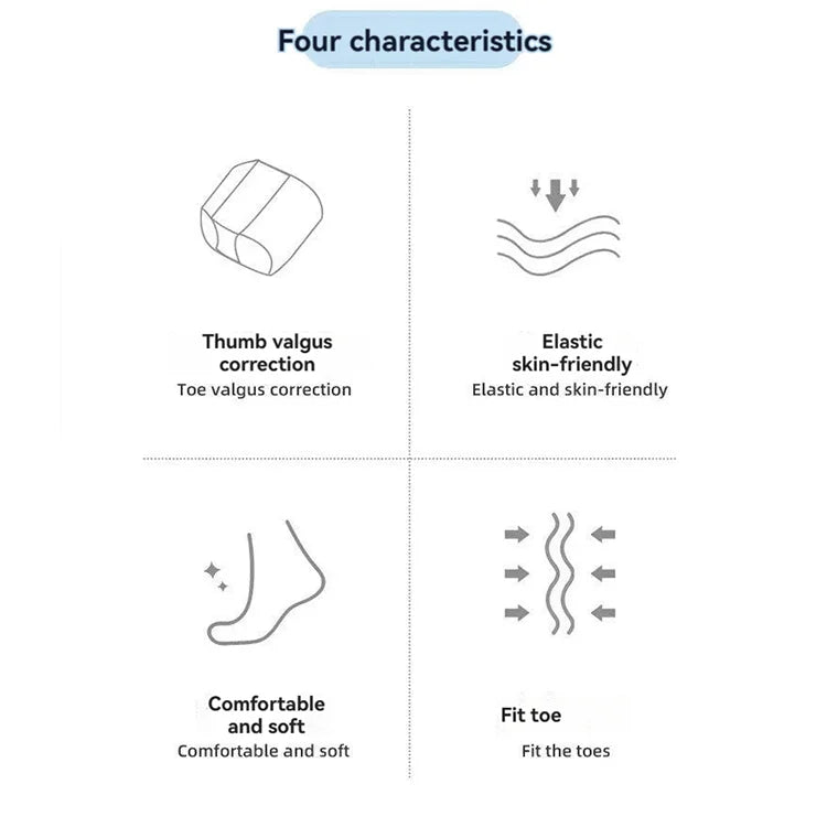 2 PCs Toe Separator Fiber Double Hole Gel Block Big Toe Separator Silicone Men'S And Women'S Fiber Double Hole Set Toe Orthotics
