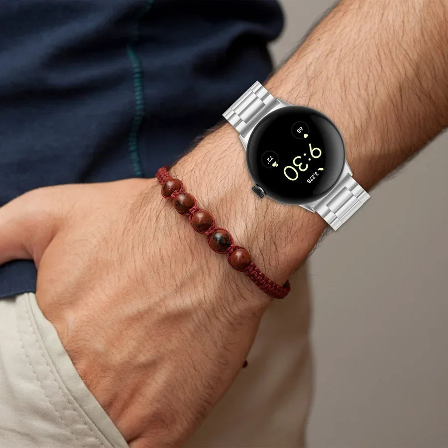 Stainless Steel Strap For Google Pixel Watch 4 3 41 45mm Replace Bracelet For Google Pixel Watch 2 Band Correa Accessory No Gaps