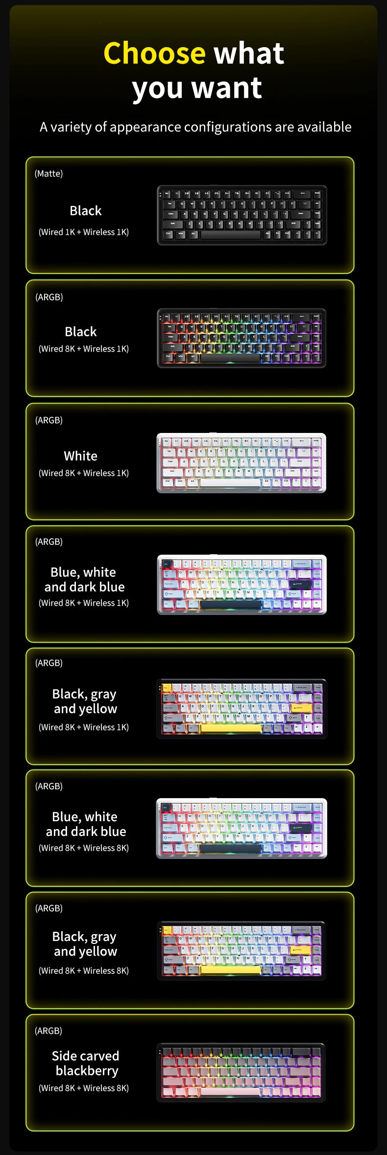AJAZZ AK680MAX-wireless gaming keyboard, new hall effect switch, fast trigger magnetic keyboard, mechanical keyboard