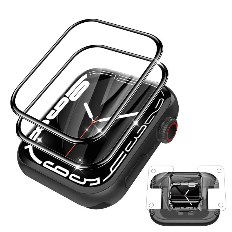 3D Film Screen Protector For Apple Watch ultra 49mm Serie 7/8 41mm 45mm 42/38mm (Not Tempered Glass) iwatch 6 5 4 3 Se 40mm 44mm